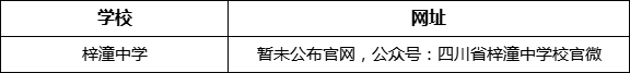 绵阳市梓潼中学网址是什么？