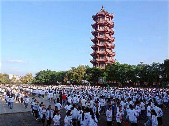 隆昌县第二中学校园风采