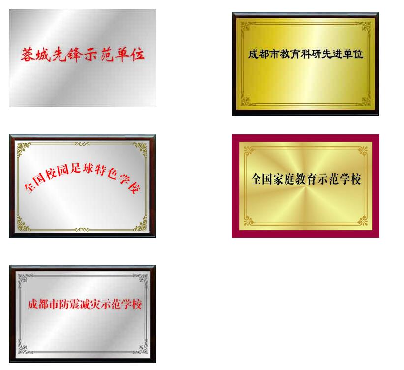 香城中学荣誉展示