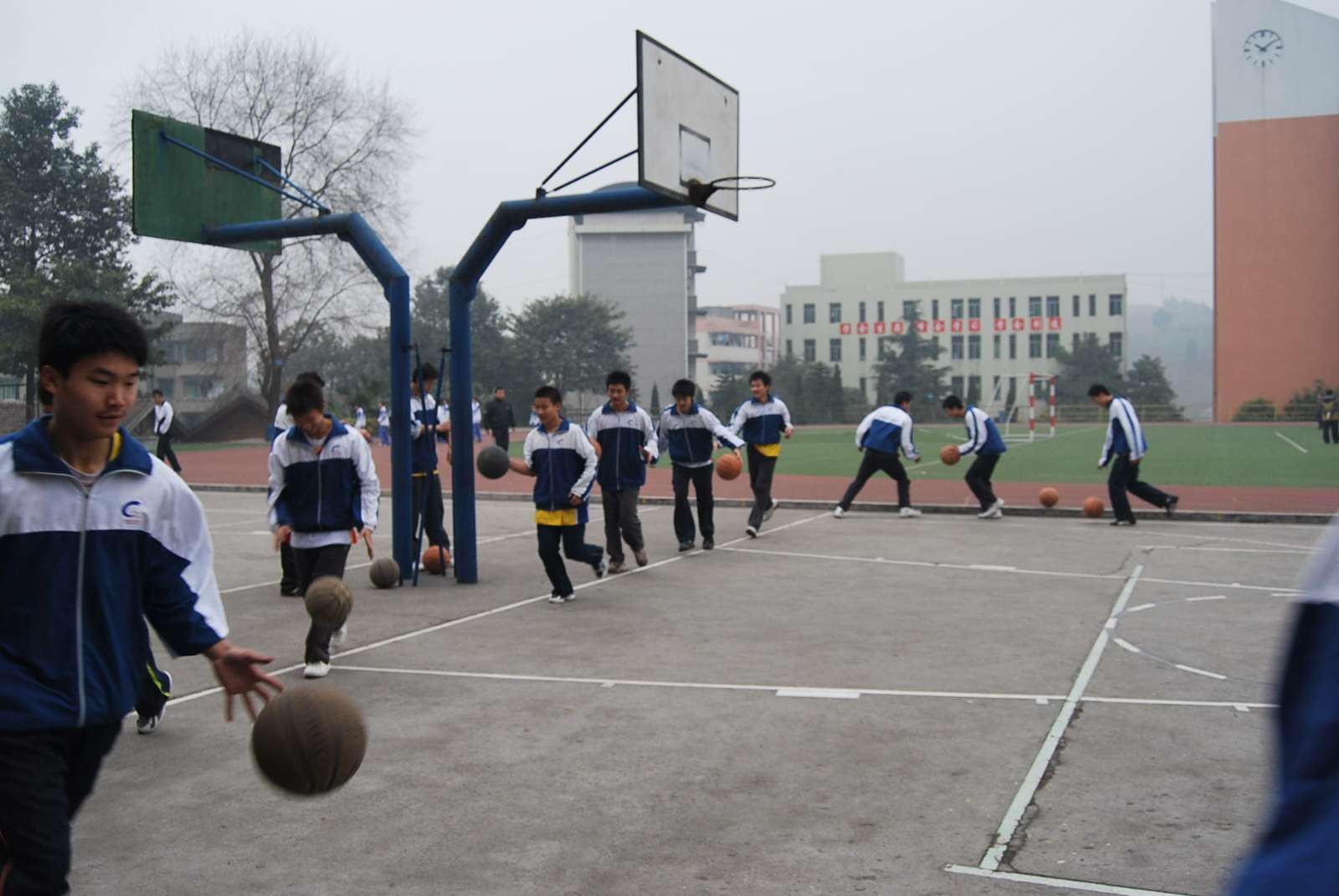 石桥中学校园风采