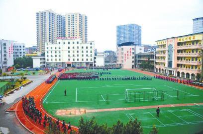 南坝中学校园风采