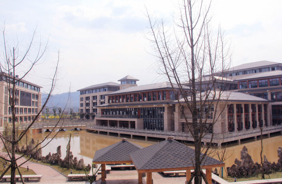 蒲江中学院校环境