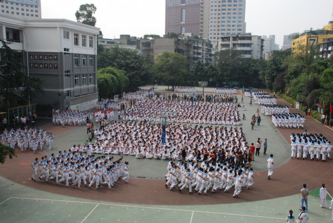 成都石室联合中学校园风采