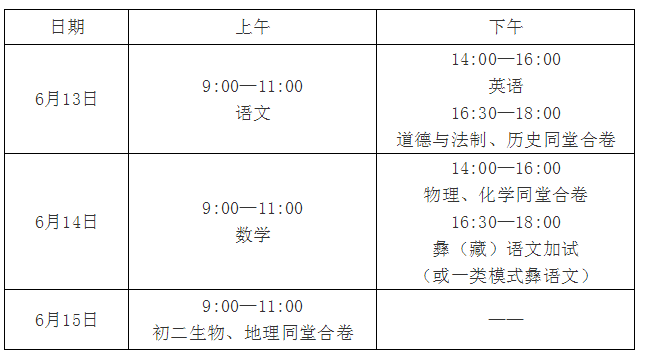 甘洛中学2019年招生简章