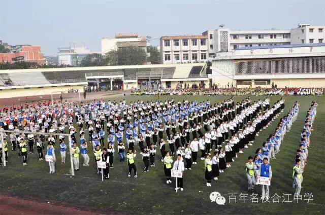 合合江中学2019年班级设置
