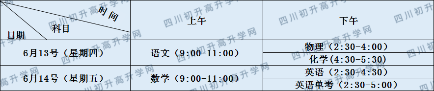 成都七中实验学校2020年招生简章