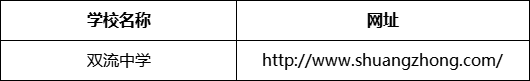 成都市双流中学网址是什么？