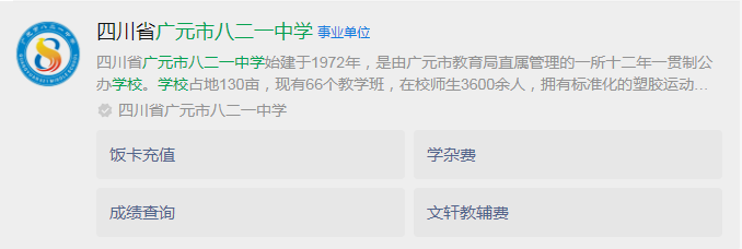 2025年广元市八二一中学网址是什么？