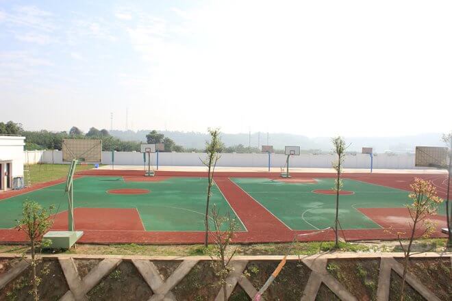 绵阳高新区实验中学校园风采