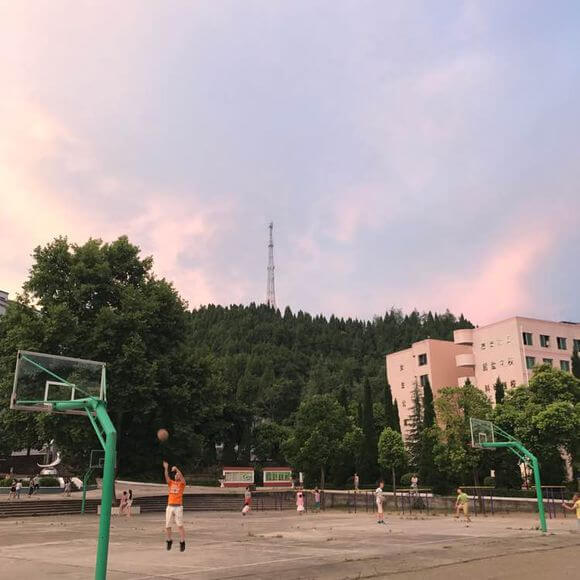 蓬溪县任隆中学校园风采