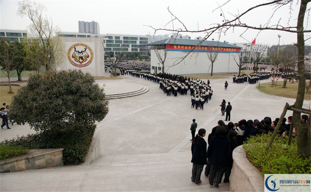 2020年实外西区在成都排名是多少？